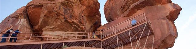 Atlatl Rock Trail Petroglyphs Hike Valley of Fire State Park Nevada