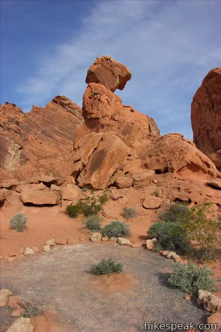 Balancing Rock Trail Valley of Fire