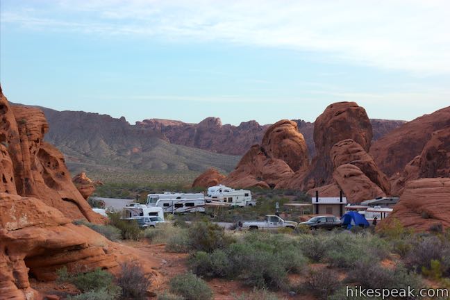 Arch Rock Campground Valley of Fire