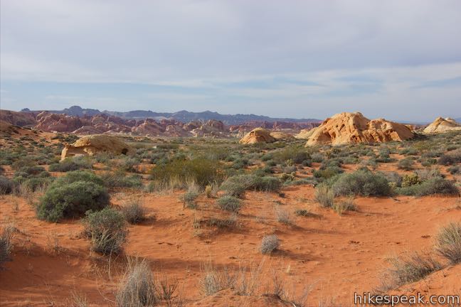 Valley of Fire Rainbow Vista Trail