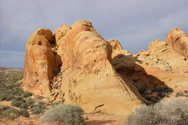 Valley of Fire Rainbow Vista Trail