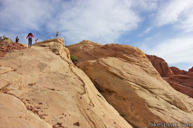 Valley of Fire Rainbow Vista Hike