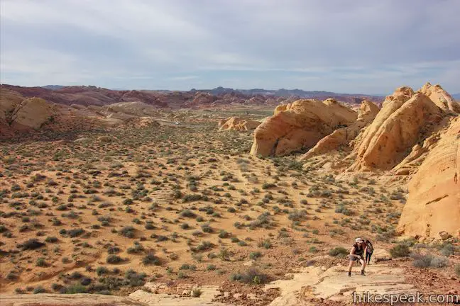 Valley of Fire Rainbow Vista Hike