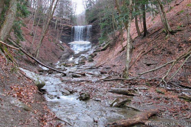 Tinker Falls in Labrador Hollow Unique Area