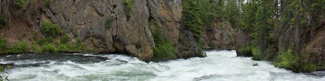 Benham Falls Hike Deschutes River Trail Bend Oregon Deschutes National Forest Sunriver