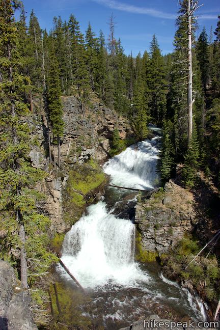 Double Falls Tumalo Creek