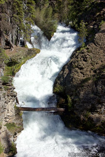 Upper Double Falls Tumalo Creek