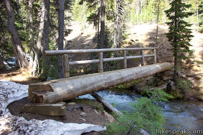 Middle Fork Tumalo Creek Footbridge