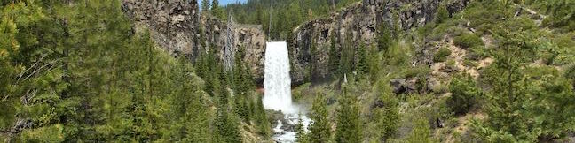 Tumalo Falls Hike Bend Oregon Deschutes National Forest Tumalo Creek North Fork Trail