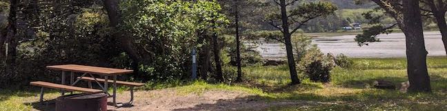 Whalen Island County Campground Tillamook Coast Camping Oregon Sand Lake Estuary