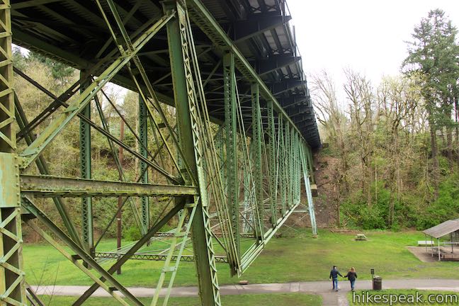 Balch Gulch Bridge Lower Macleay Park