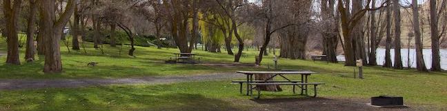 Camping Deschutes River State Recreation Area Campground Columbia River Tent RV camp Oregon