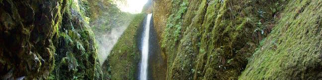 Lower Oneonta Falls Adventure Oneonta Gorge Waterfall hike Columbia River Gorge National Scenic Area Oregon