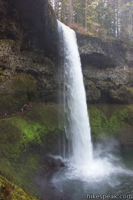 South Falls Canyon Trail Silver Falls State Park