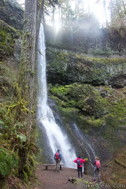 Winter Falls Trail of Ten Falls