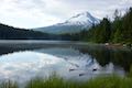 Trillium Lake Ducks Mount Hood