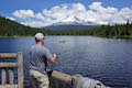 Trillium Lake Fishing Pier