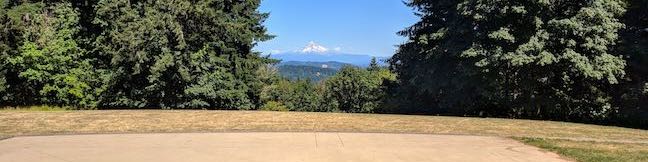 Scouters Mountain Nature Park Hike Portland Mount Hood View Happy Valley Boomer Trail Scouters Mountain Shelter