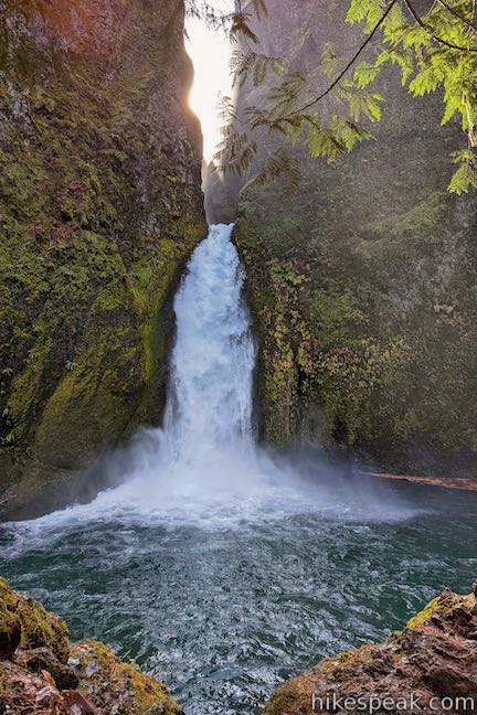 Wahclella Falls Columbia River Gorge