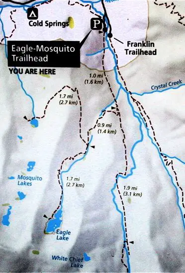 Eagle Lake Trail Map