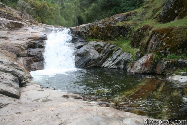 This half-mile stroll leaves Buckeye Flat Campground to visit the perfect swimming hole for a hot summer day in Sequoia National Park.