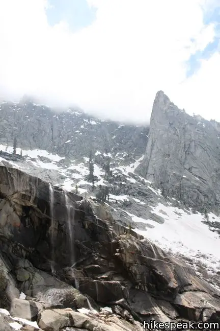 Tokopah Waterfall Watchtower Mountain