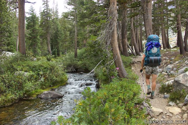 Shadow Creek Trail to Ediza Lake