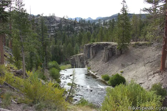 Rainbow Falls Devils Postpile