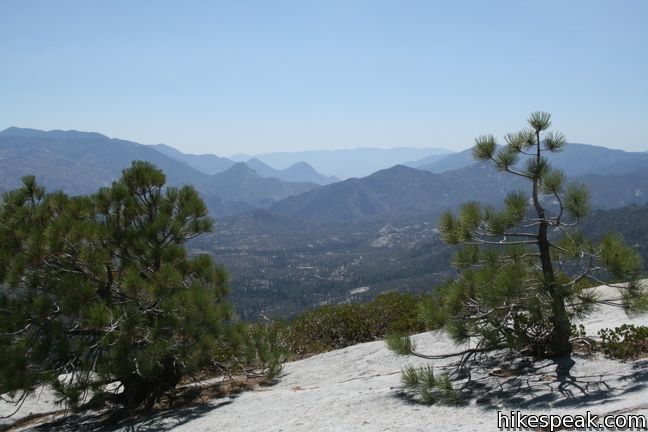 This 0.5-mile hike just off Western Divide Highway in Giant Sequoia National Monument provides a great view of the valley below.