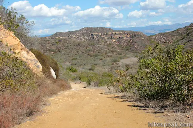 This 5-mile loop used four trails to explore two canyons and and a ridge in Laguna Coast Wilderness Park.