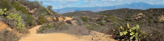 Little Sycamore Canyon Trail - Serrano Ridge Trail Fire Road - Camarillo Canyon Road - Stagecoach South Trail Loop hike in Laguna Coast Wilderness Park Orange County California South Coast Wilderness