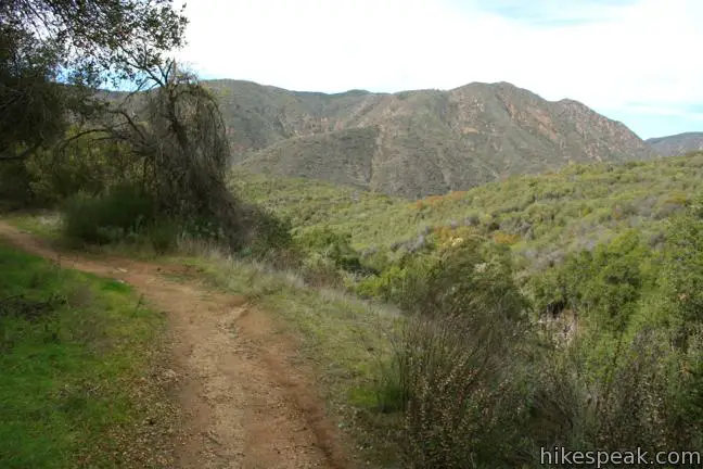 Fisherman's Camp Trail San Mateo Canyon Wilderness