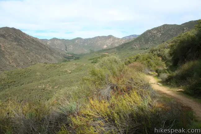 Fisherman's Camp Trail San Mateo Canyon Wilderness