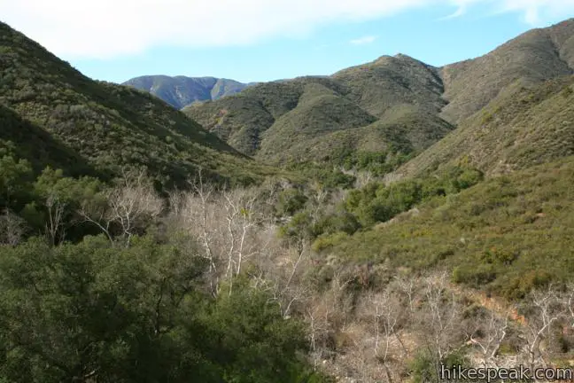 Fisherman's Camp Trail San Mateo Canyon Wilderness