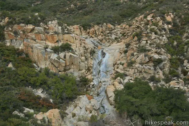 Tenaja Falls from Tenaja Falls Trail