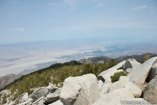 San Jacinto Peak view Coachella Valley