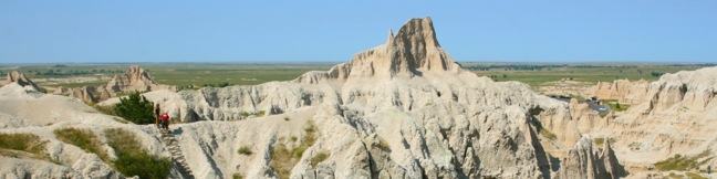 Notch Trail Badlands National Park hike