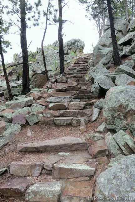 Rankin Ridge Trail Steps