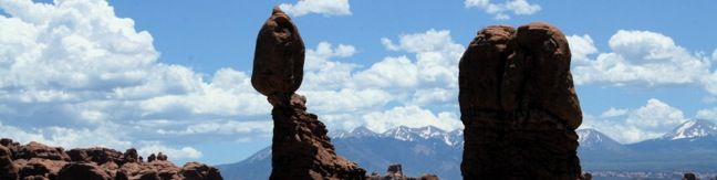 Balanced Rock Arches National Park Hiking Arches