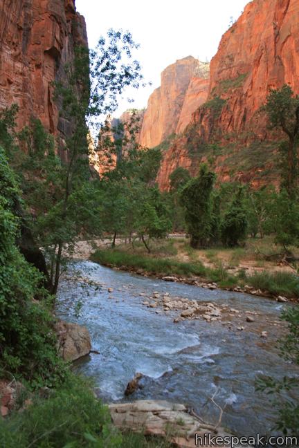 Riverside Walk Zion National Park Hike Utah Trail