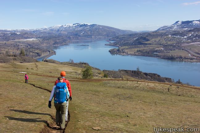 Coyote Wall Trail Hike