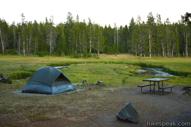 Yellowstone National Park Norris Campground