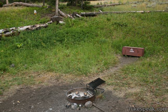 Pebble Creek Campground Yellowstone NP