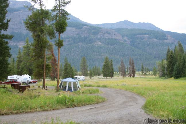 Pebble Creek Campground Yellowstone