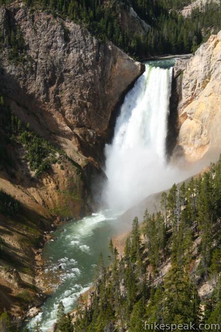 Lookout Point Lower Yellowstone Falls