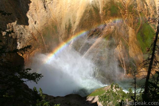 Uncle Tom's Trail Lower Yellowstone Falls