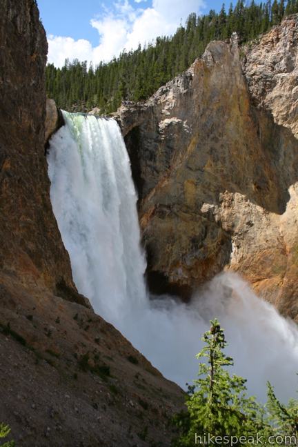 Uncle Tom's Trail Lower Yellowstone Falls