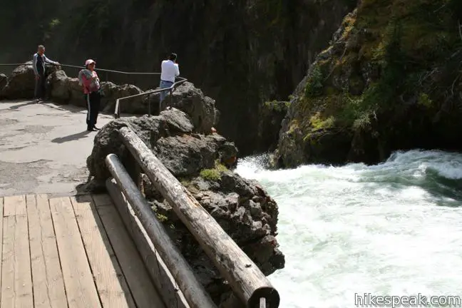 Brink of the Upper Falls Trail