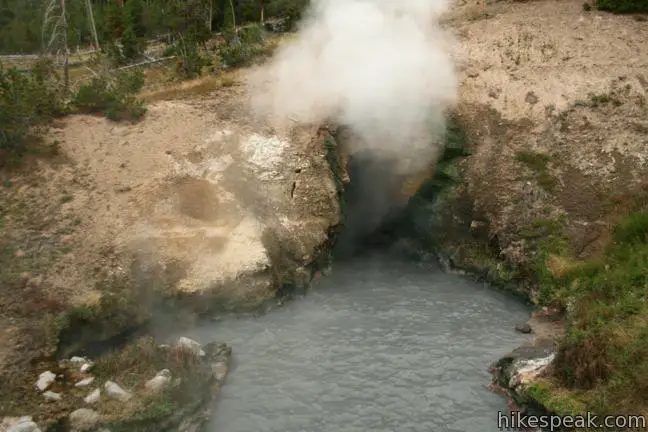 Dragon's Mouth Spring Yellowstone