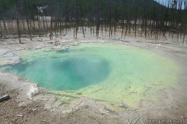 Cistern Spring Norris Geyser Basin Yellowstone